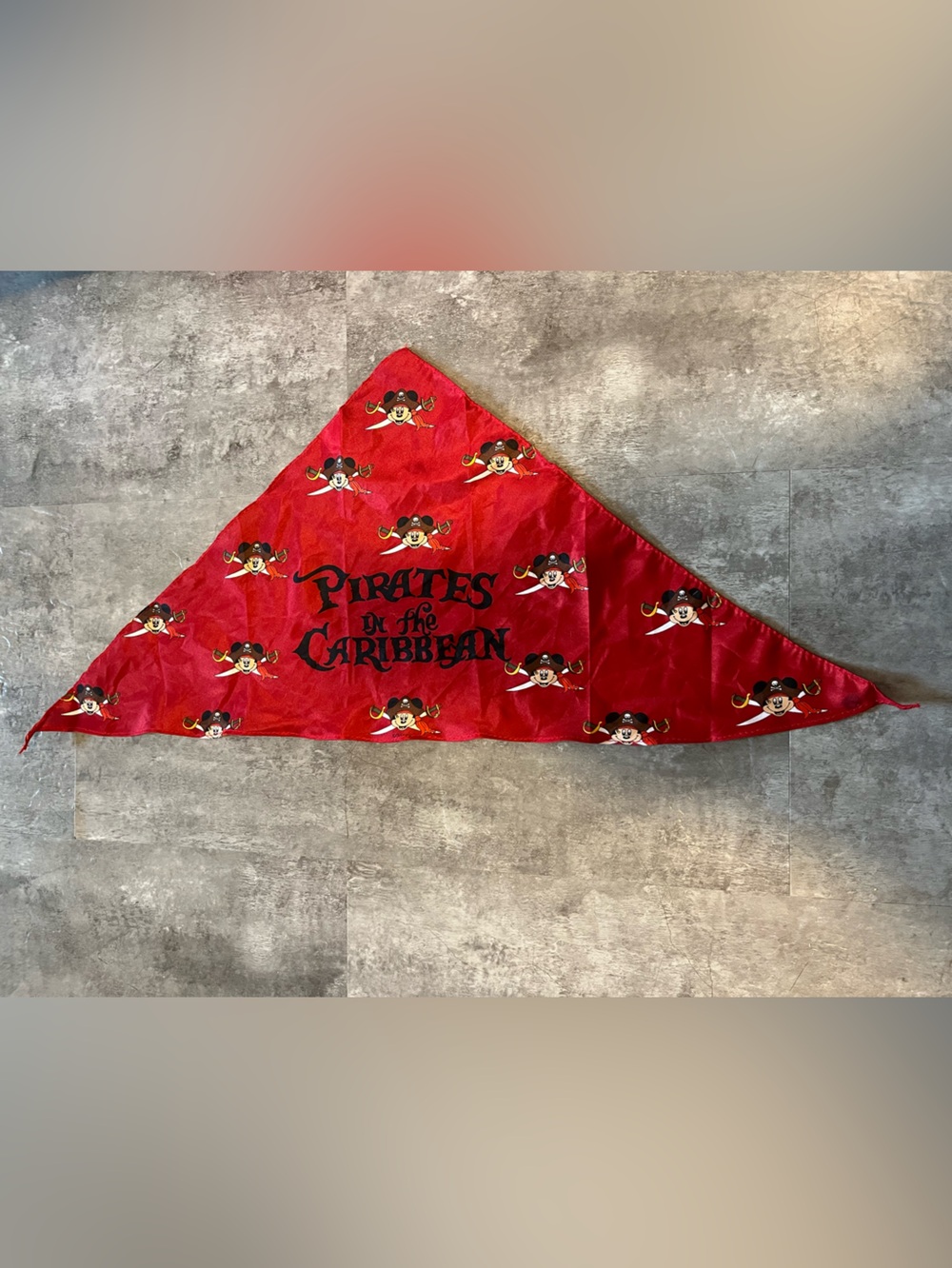 Disney Cruise Line “Pirate of the Caribbean” Mickey Mouse Bandana